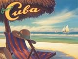 Escape To Cuba Art Print Poster By Kerne Erickson, 24  x 18 