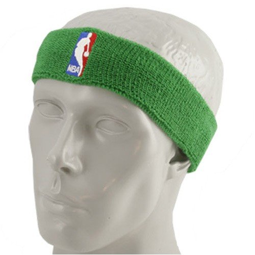 Green NBA Logo Headband