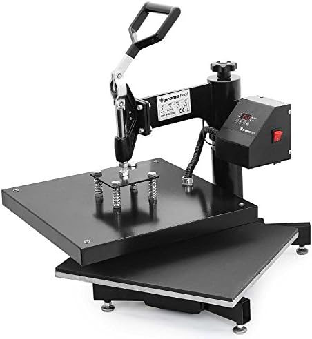Promo Heat 15 X 15 Inch Sublimation Heat Transfer Press Machine - Swing-away