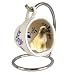 Afghan Hound Blue Tea Cup Dog Ornament - Brown