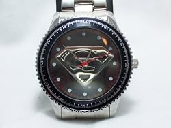 Superman The Man of Steel Watch - Style Black (B09)