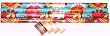 The Gift Wrap Company Bright & Posh Wrapping Paper & Ribbon Set