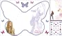 Blue Mountain Wallcoverings GAPP1835 Hannah Montana Whiteboard Kit with Locker Pen