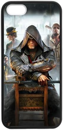 assassin's creed Custom Case for iPhone 5,5S TPU new apple phonecase