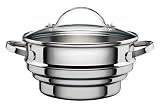 Hahn 3 Step Steamer with Glass Lid