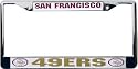 San Francisco 49ers Chrome Frame