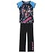 Girls' Camp Rock Pajama - Black