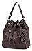 Scarleton Large Drawstring Handbag H107820 - Burgundy