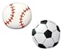 Let's Play Ball Soccer Wall Art