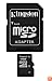 Kingston microSDHC Class 4 High Capacity Micro Secure Digital Card with 2 Adapters (SDC4/4GB-2ADP)