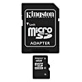 Kingston highspeed - Tarjeta de memoria microSDHC de 4 GB con adaptador SD