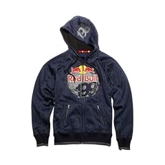 Fox Red Bull Mens Zip Hoody - Navyblau