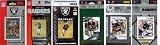 NFL Oakland Raiders Six Different Licensed Trading Card Team Sets