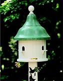 Lazy Hill Mushroom Top House White/Copper Roof