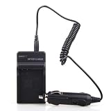 Buy AC Wall Charger + In-Car Charger Adapter Compatible with Nikon EN-EL14 Battery For... by Neewer