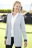Orvis Womens Long Open Cardigan- Sweater