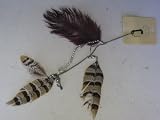 New Fashion Feather Hair Extension Extension Brown Color