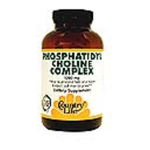 Country Life Phosphatidyl Choline Complex, 1200 mg, 200-Count by Country Life