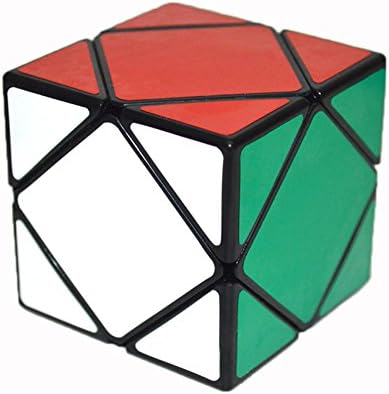 Suineio Speed Puzzle Cube Ultra-Smooth Magic Skewb Cube Toy Black
