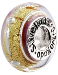 SilveRado(tm) SG16 Murano Glass Spell Bound Bead / Charm