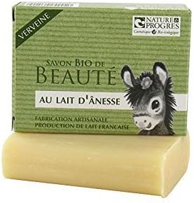 Verbena Donkey Milk Soap - Au lait d'Anesse Bio 100g by Gravier