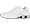 White / White-Metallic Silver