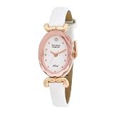 Diamond Wrist Watch, Armitron NOW Womens Diamond Accented Rosegold-Tone White Leather Watch