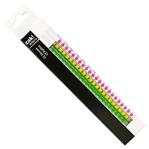 Zak Reusable Polycarbonate Dot Straws - Set of 12
