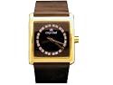 OSKAR EMIL RIMINI BLACK SWAROVSKI SET LADIES WATCH