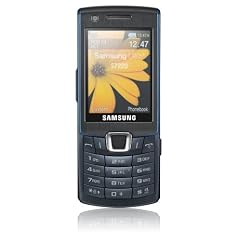 Samsung S7220 Ultra (5 MP-Kamera, MP3-Player, Quad Band) blau  Handy
