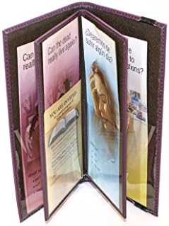 Purple Pebble - Tract Holder for Jehovah's Witnesses Bible Ministry