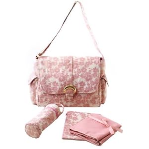 Kalencom Tiger Fur Laminated Buckle Bag