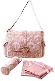 41bcdS W3jL. SL160  Baby Snoopy Large Pink Diaper Bag + Wipe Case