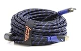 Aurum Ultra Series - High Speed HDMI Cable (30 Ft) With Ethernet - CL3 Certified - Supports 3D & Audio Return Channel [Lat...