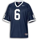 Penn State Nittany Lions Number 17 Youth Replica Football Jersey - Navy