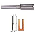 Milwaukee 48-23-7057 1/4 by 2-7/8-Inch Straight Router Bit with 1/4-Inch Shank