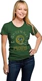 Green Bay Packers Solid Vintage Helmet Women's T-shirt