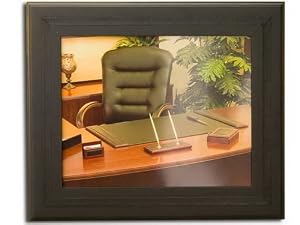 Blackwood & Leather 8 x 10 Photo Frame