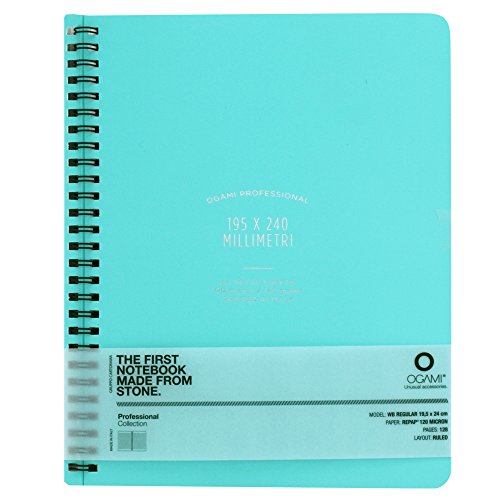 Ogami Prof Wire 8X10 Lined Acqua