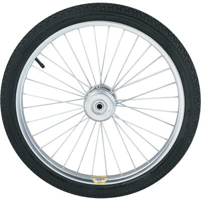 Northern Industrial Tires on Spoked Ball Bearing 