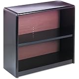 Safco 2-Shelf ValueMate® Economy Bookcase Black