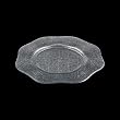 Octagon Bread & Butter Plate, Metallic Silver - 6 Pack