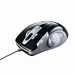 iBUFFALO レーザー式有線マウス Vista用 USB接続 10ボタン ブラック BSMLUV01BK