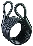 Master Lock 61DAT 6' Black Self Coiling Cable