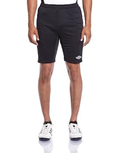 Umbro GK Padded - Pantalones cortos, color negro, talla M