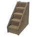 Bears Stairs Five-Step Mini Value Line Pet Stairs in Beige