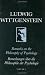 Remarks on the Philosophy of Psychology: v. 1