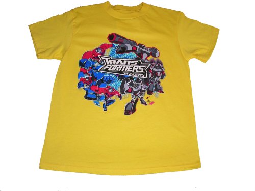  Transformers Animated Optimus Prime Boys Shirt