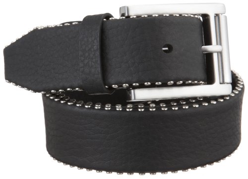 NIKE Tiger Woods Contemporary Studded Edge Belt (Black, 44)