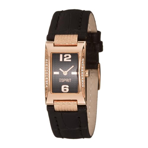 Esprit Damen-Armbanduhr Pretty Juliet Rose Schwarz ES101762007 Preisvergleich